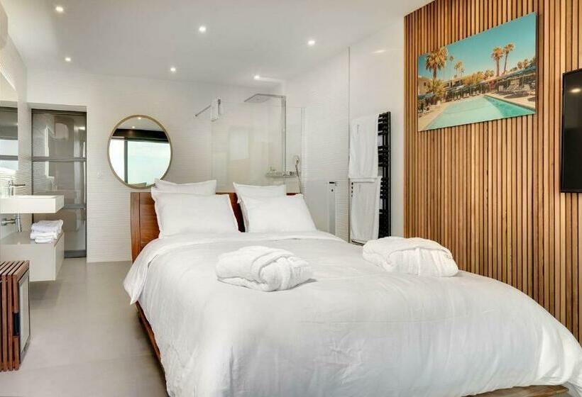 חדר סטנדרט עם מיטת קינג, Villa Miramar Frontignan