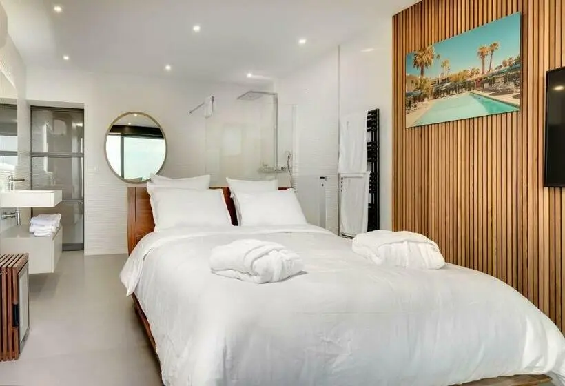 Chambre Standard Lit King Size, Villa Miramar Frontignan