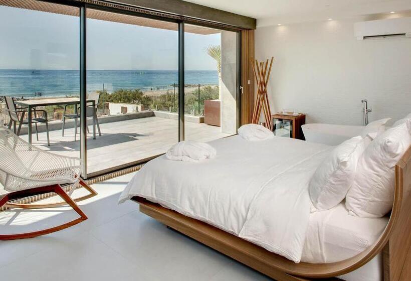 חדר דלוקס נוף לים, Villa Miramar Frontignan