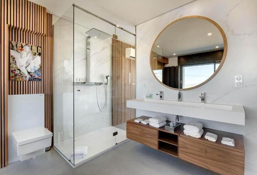 חדר סטנדרט נוף לים, Villa Miramar Frontignan