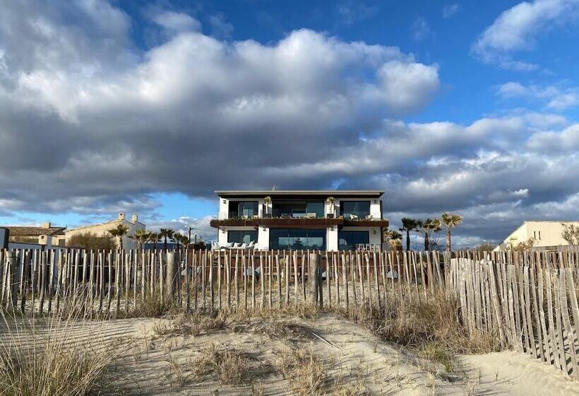 חדר דלוקס נוף לים, Villa Miramar Frontignan