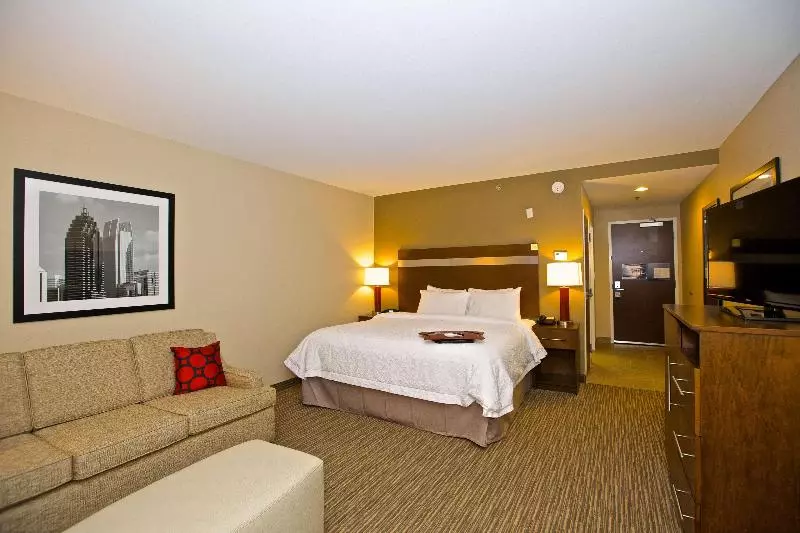 キングサイズベッドのスタンダードルーム, Hampton Inn Atlanta Mcdonough