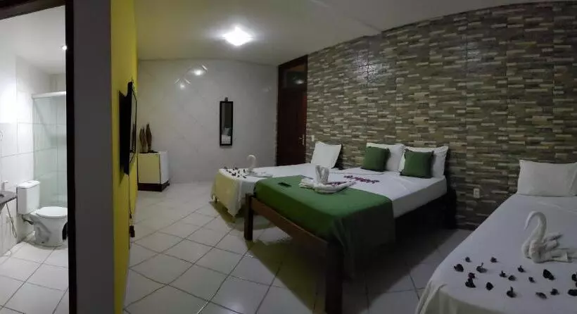 4 Bett Standardzimmer, Pousada Morena Moleca