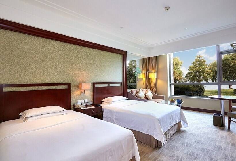 标准间带湖景, Tongli Lakeview