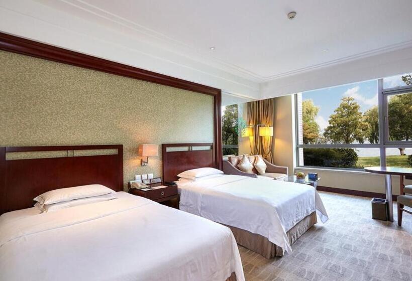 标准间带湖景, Tongli Lakeview