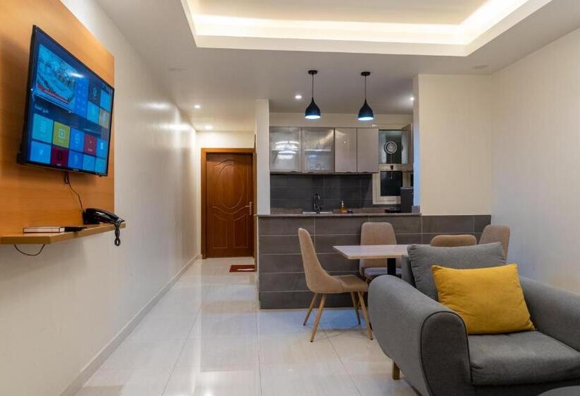 1ベッドルームアパートメント, Alnakheelpark Serviced Apartment Economy