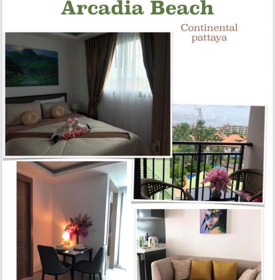 Quarto Deluxe com Sacada, Arcadia Continental Pattaya