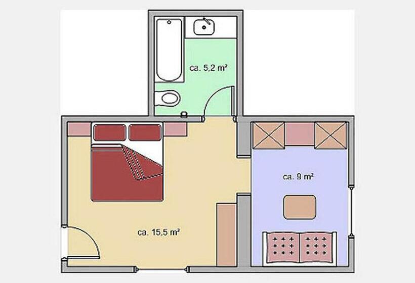 스위트, Appartement Roggal