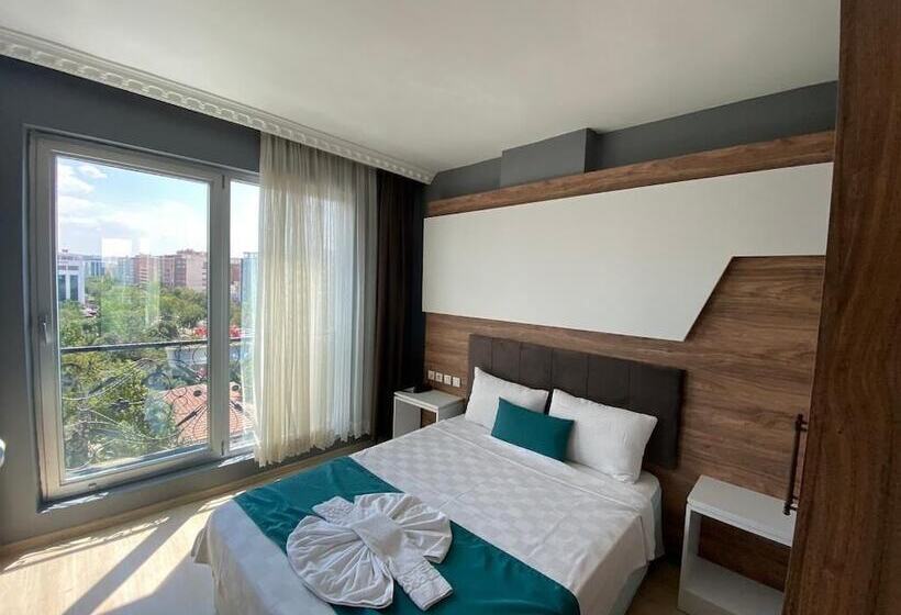 带城市景观的标准间, Bozoogullari