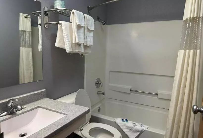 キングサイズベッドのスタンダードルーム, Motel 6 North Sioux City, Sd I 29 North