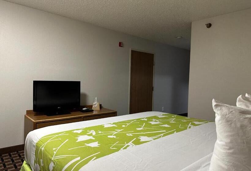 Номер Стандарт Кровать Кинг Адаптированный для Инвалидов, Motel 6 North Sioux City, Sd I 29 North