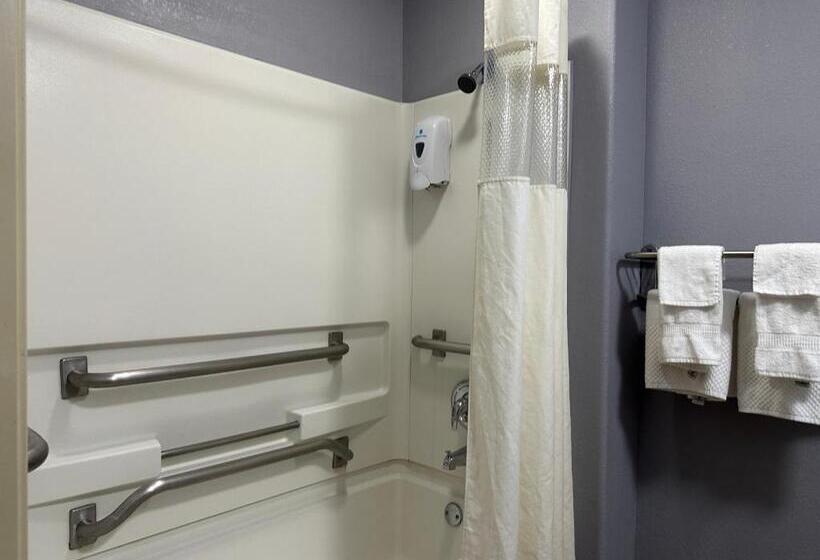 Номер Стандарт Кровать Кинг Адаптированный для Инвалидов, Motel 6 North Sioux City, Sd I 29 North