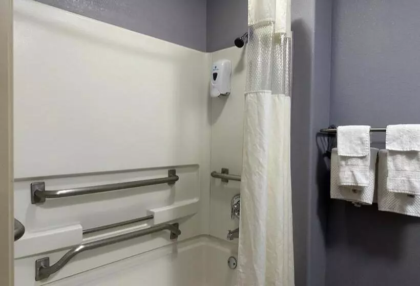 身障者適用キングサイズベッドルーム, Motel 6 North Sioux City, Sd I 29 North