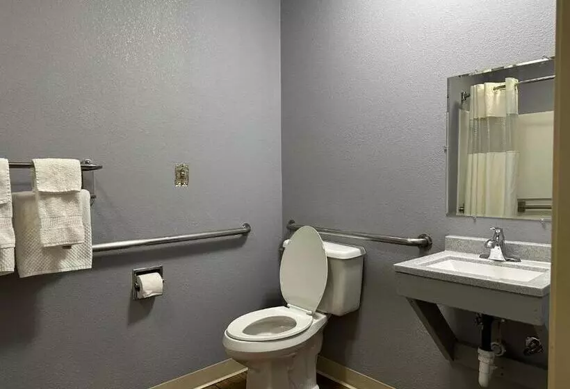 身障者適用キングサイズベッドルーム, Motel 6 North Sioux City, Sd I 29 North