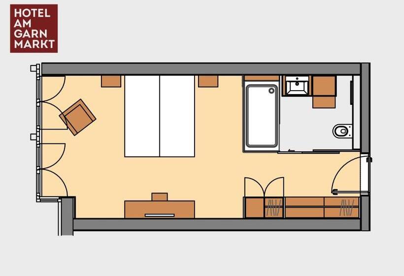 컴포트 룸, Am Garnmarkt