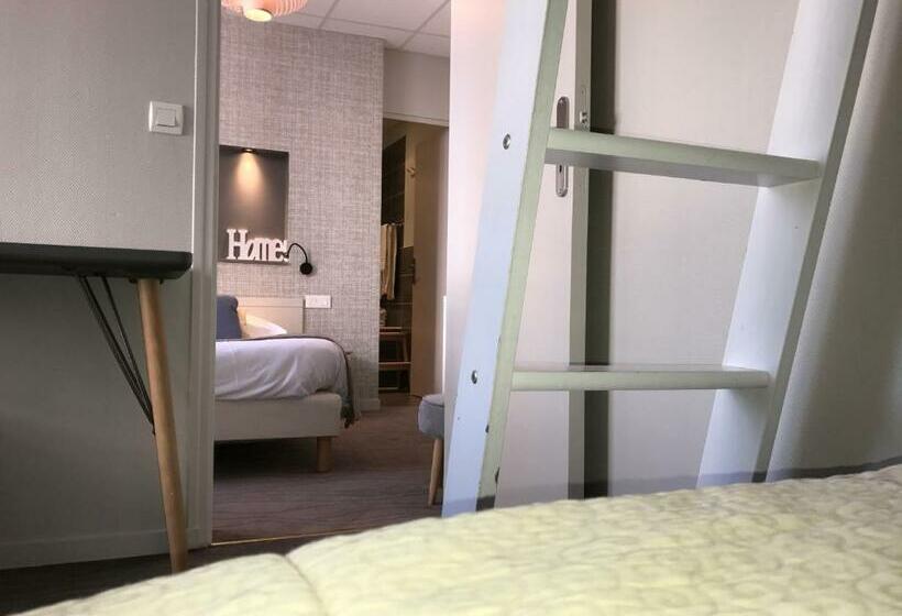 Quarto Quádruplo Standard, Cit Hotel Les Alizes