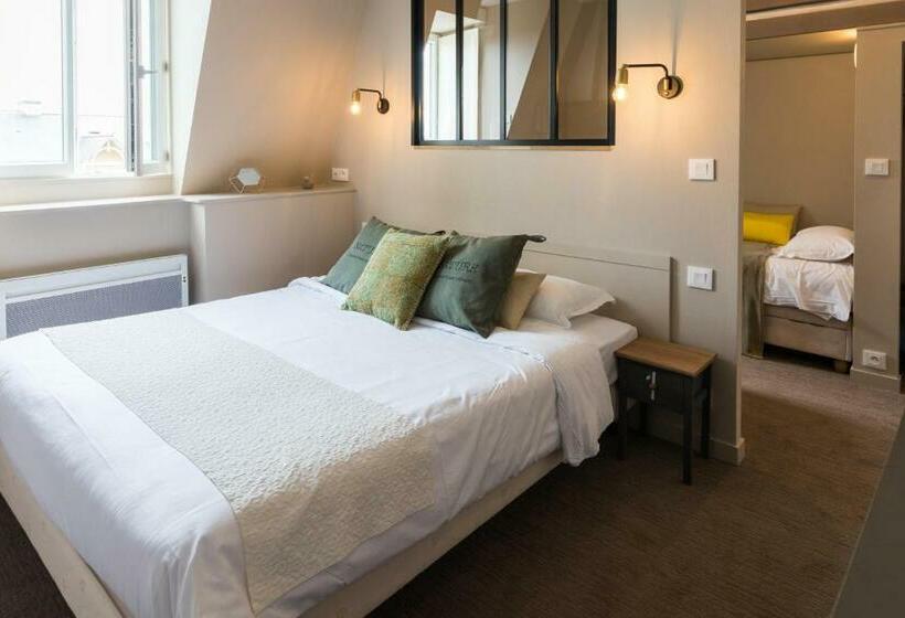 غرفة قياسية رباعية, Cit Hotel Les Alizes