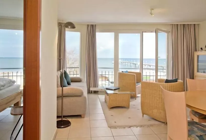 海の見える1ベッドルームアパートメント, Seetelhotel Ostseeresidenz Bansin