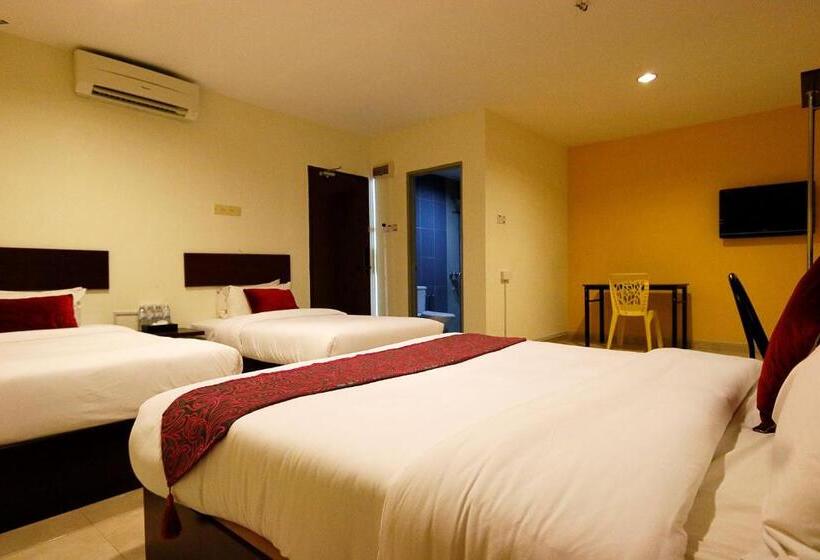 4인용 스탠다드 룸, Golden Roof Hotel Falim Ipoh