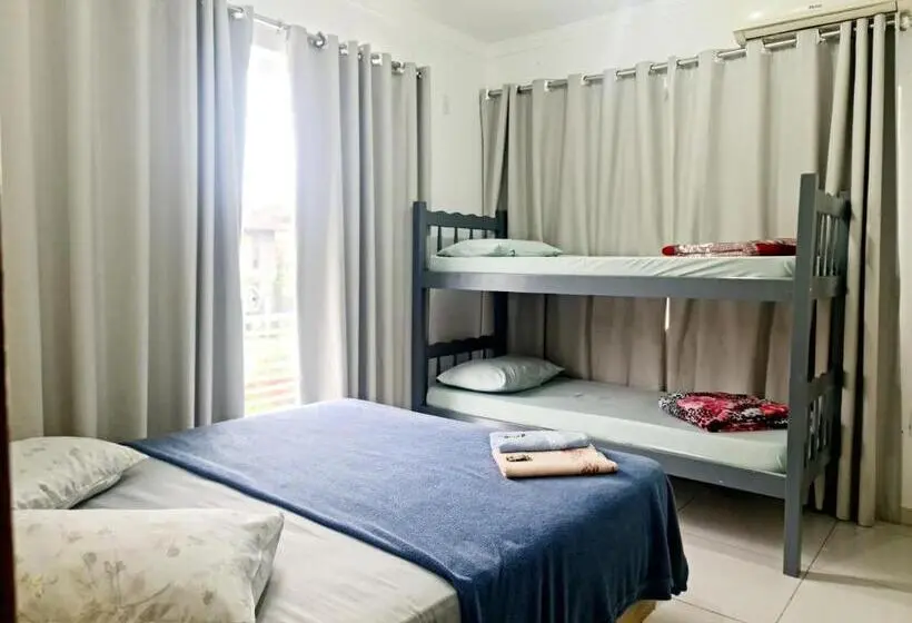 Economy Quadruple Room, Valentina Ramos Pousada   Joinville Sc