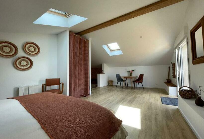 带大床的标准间, Le Clos Des Grandes Rivières