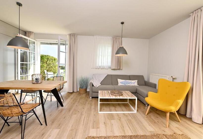 带2个卧室的公寓, & Ferienanlage Kapitäns Häuser Breege