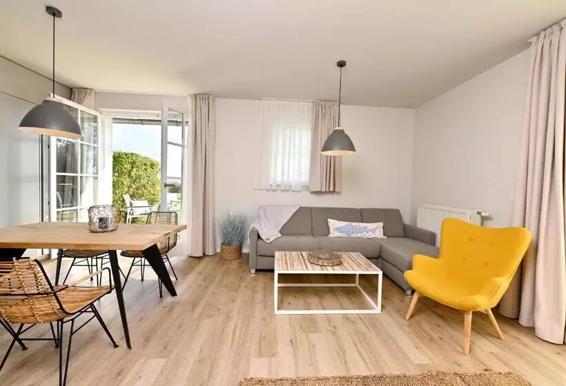 ２ベッドルームアパートメント, & Ferienanlage Kapitäns Häuser Breege