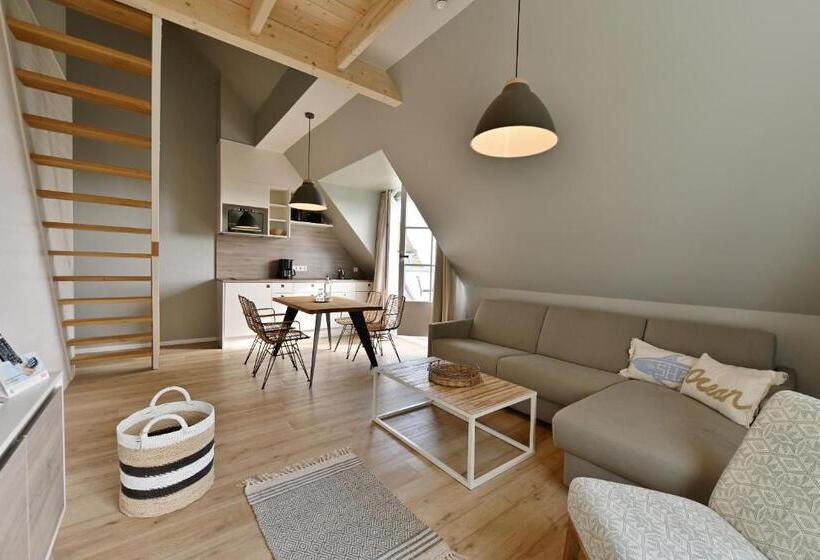 带3个卧室的公寓, & Ferienanlage Kapitäns Häuser Breege