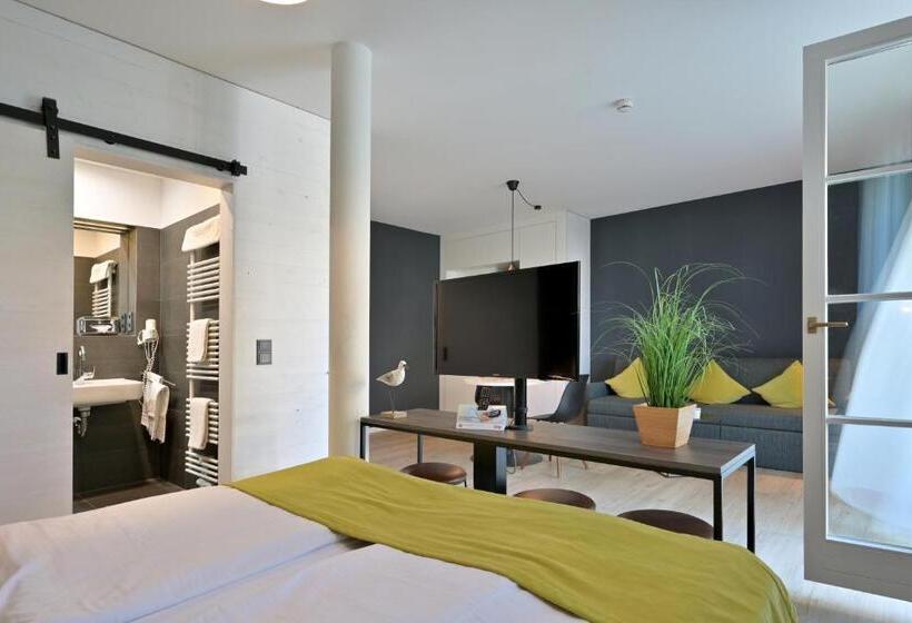 带1个卧室的公寓, & Ferienanlage Kapitäns Häuser Breege