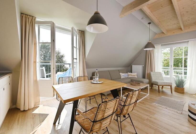 带3个卧室的公寓, & Ferienanlage Kapitäns Häuser Breege