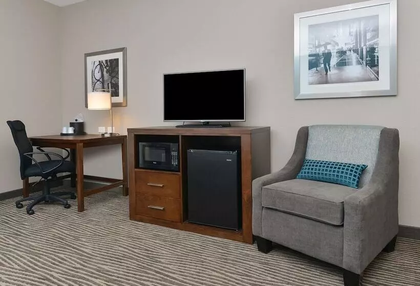 ２ダブルベッドのスタンダードルーム, Hampton Inn & Suites Des Moines Downtown
