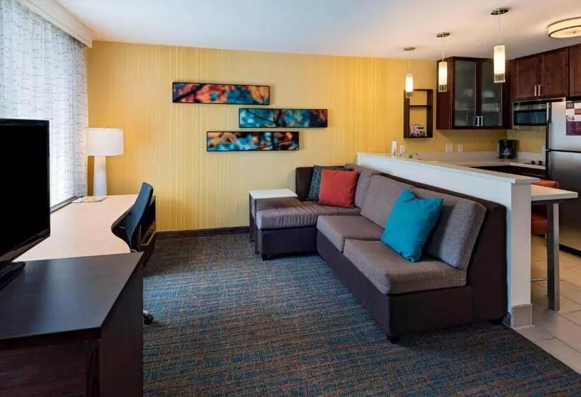 キングサイドベッドのスタンダードワンルーム, Residence Inn By Marriott Omaha West