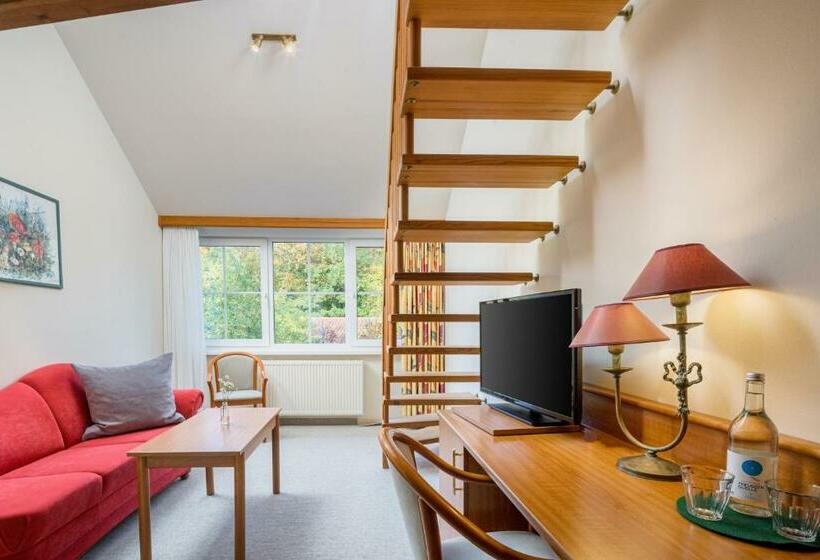 带1个卧室的公寓套房, Romantischer Seegasthof & Hotel Altes Zollhaus