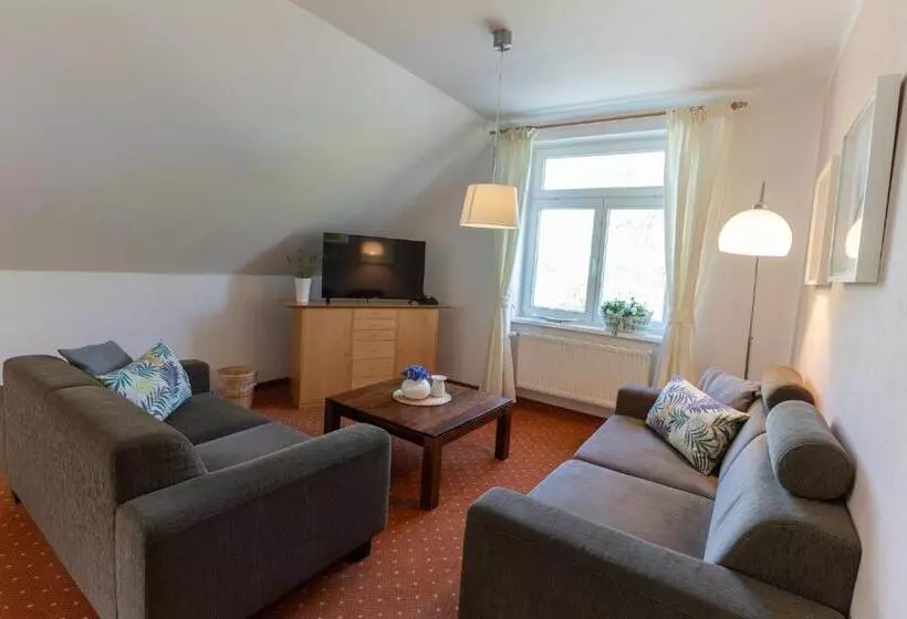 Huoneisto 2 Makuuhuonetta, Seehotel Lindenhof
