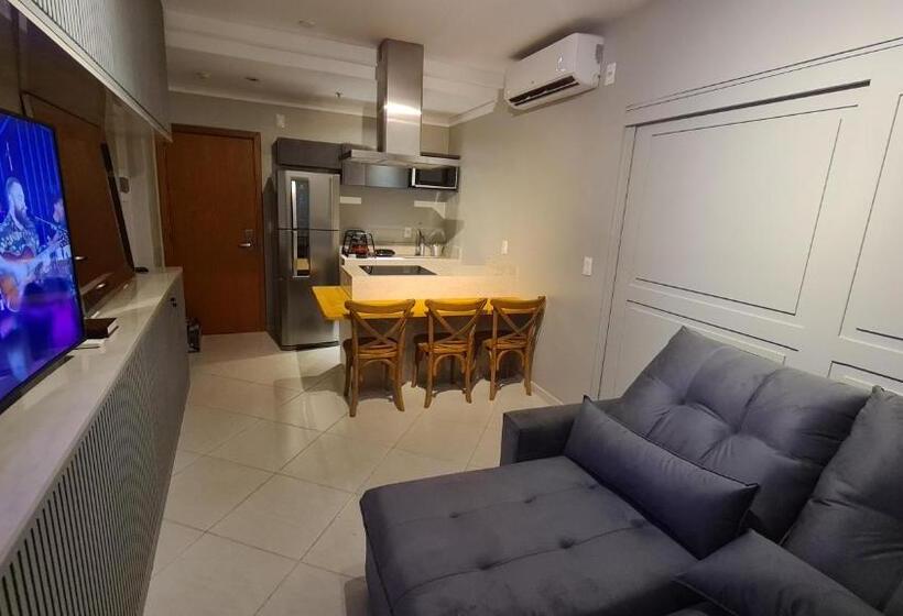 디럭스 스튜디오, Condomínio Barretos Thermas Park   Flat Parque Do Peão