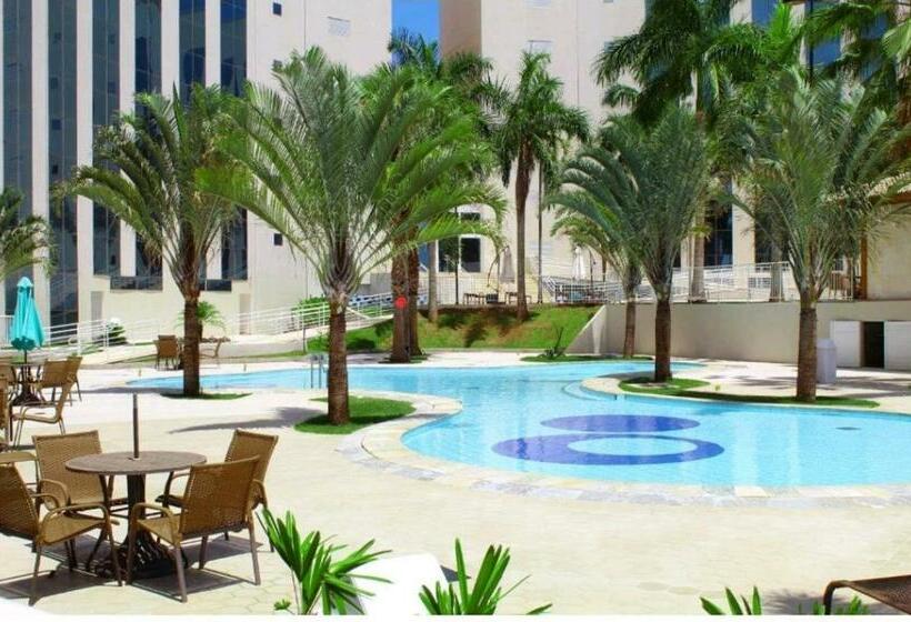 プールビュースタンダードステューディオ, Condomínio Barretos Thermas Park   Flat Parque Do Peão