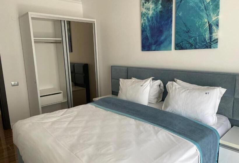 带1个卧室的带海景的公寓, White Tower Apartament Privat Mamaia 504