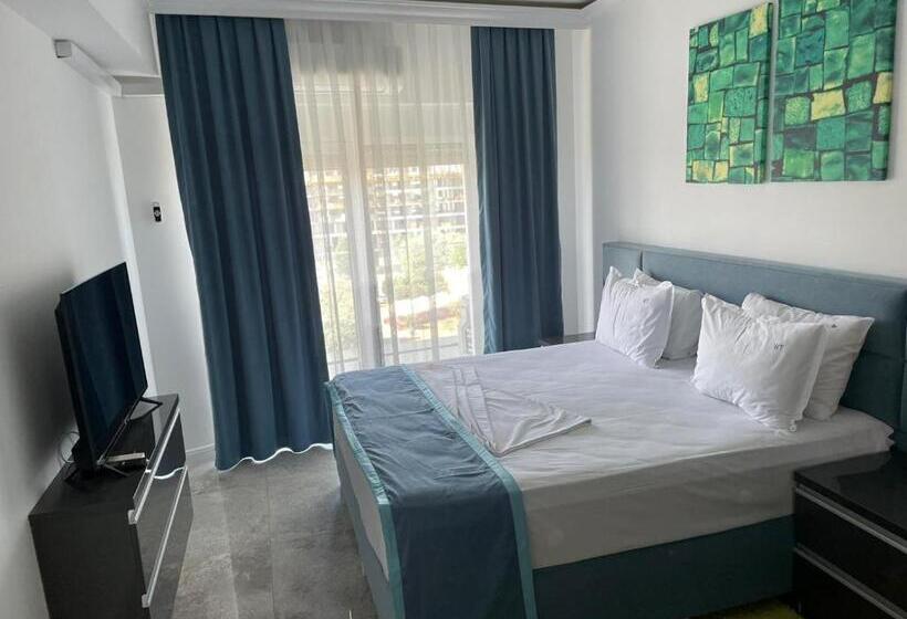 带1个卧室的带海景的公寓, White Tower Apartament Privat Mamaia 504