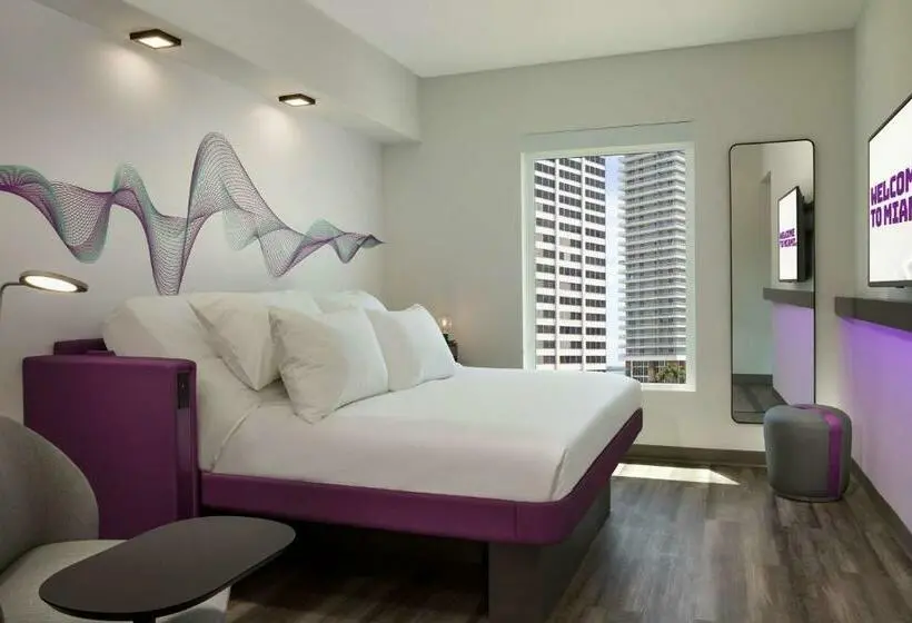 身障者適用スタンダードルーム, Yotel Miami