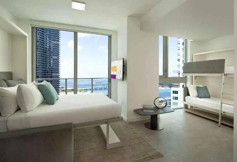 2段ベッド付スタンダードワンルーム, Yotel Miami