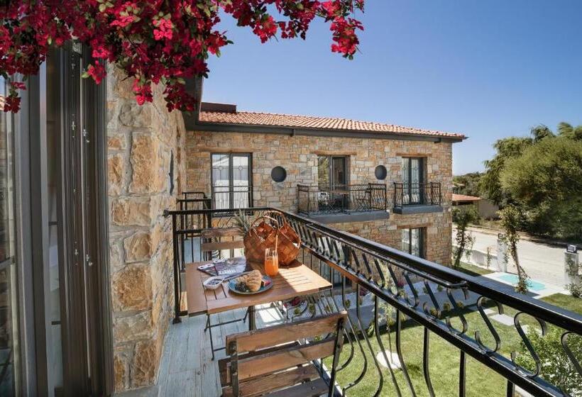 バルコニー付きデラックスルーム, Meli̇tya Hotels Gökçeada