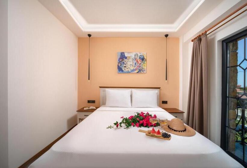 バルコニー付きデラックスルーム, Meli̇tya Hotels Gökçeada