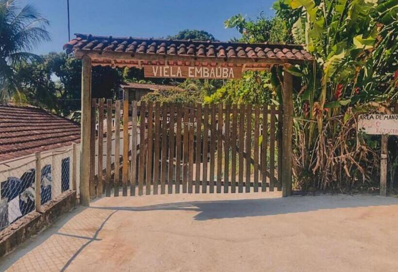 غرفة عائلية, Chalés Viela Embaúba