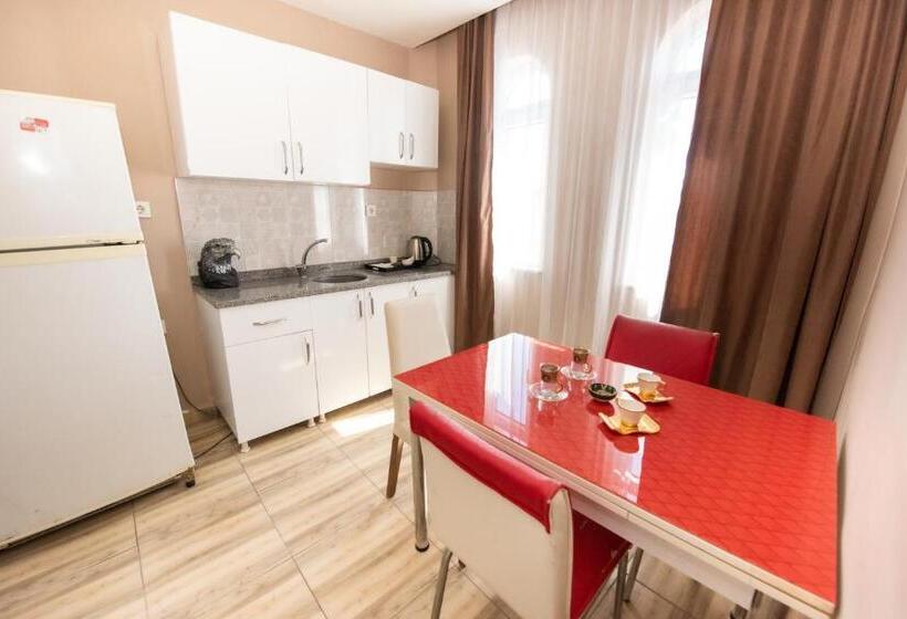 اتاق لوکس چهار تخته, Palvan Apart Otel