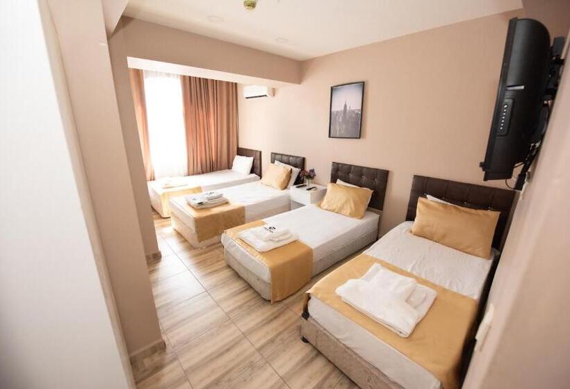 اتاق لوکس چهار تخته, Palvan Apart Otel