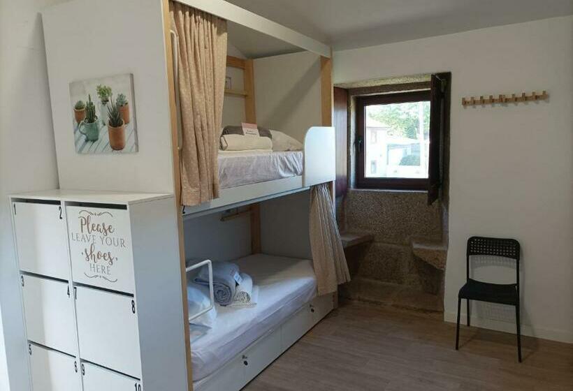 共用房间的床, Albergue Aldea Da Pedreira
