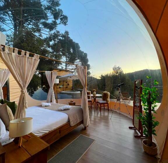 带大床的套房, Zion Bubble Glamping