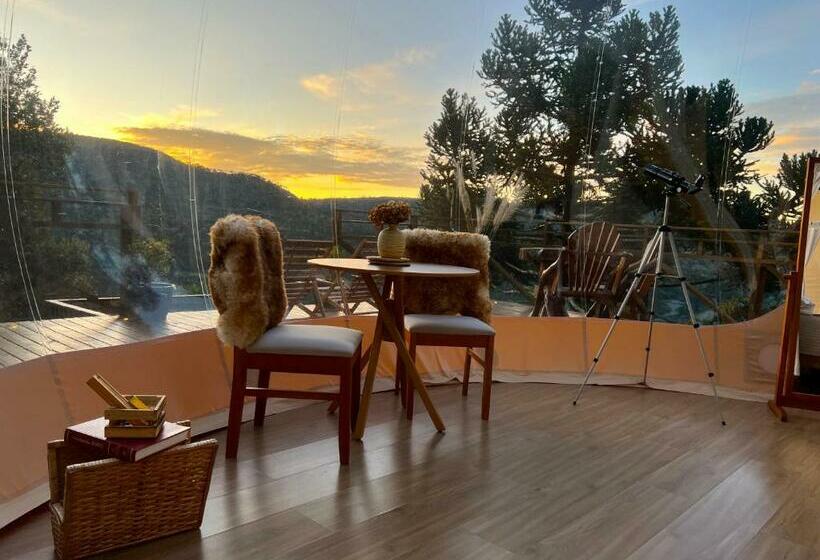 Люкс Кровать Кинг, Zion Bubble Glamping