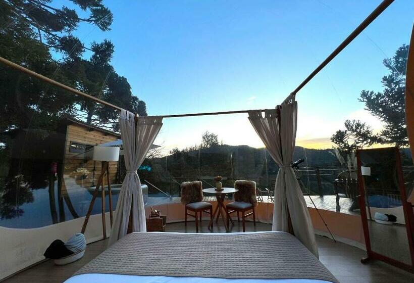 带大床的套房, Zion Bubble Glamping