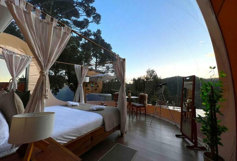 带大床的套房, Zion Bubble Glamping